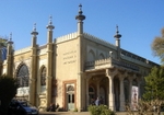 Brighton Museum and Art Gallery, Church Street, Brighton, City of Brighton and Hove, England. Built in 1804 as part of the Royal Pavilion estate and extended and altered subsequently