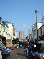 The Saturday market on Upper Gardner Street
